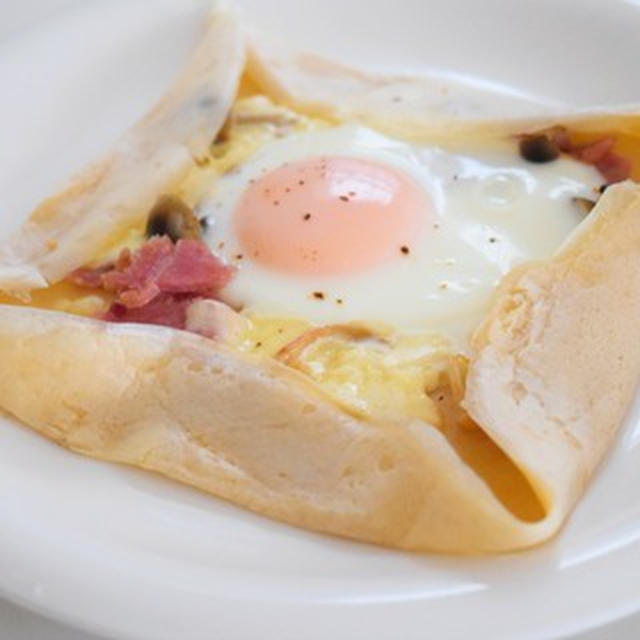 なんにもない日の満足ガレット。