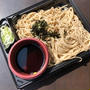 朝ごはんにコンビニの「ざるそば」