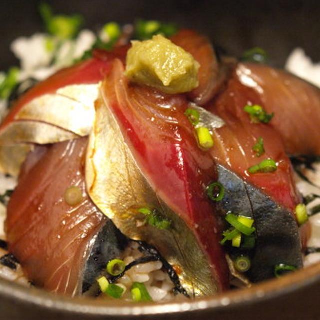 鯖漬丼、茶漬けでもいけます＆300万ヒットありがとうございます。