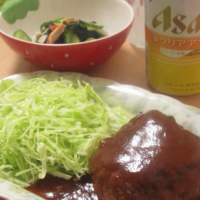 家のがイチバンおいしいね♪オットと作るハンバーグ！