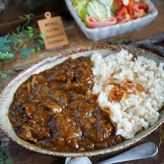 とろとろ～牛すじカレー＆お気に入りのカレーのスプーンレスト他