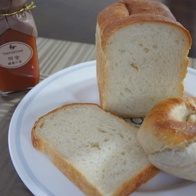 unaちゃんパン　残り物の夕食