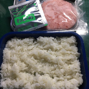 斬新だと突っ込まれた弁当！笑