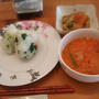 残り物で☆おにぎり定食
