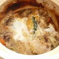 風邪ひきさんへ　洋風雑炊～野菜のうまみドレッシングを使って～