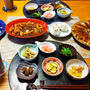 ダンナごはん！餃子、麻婆豆腐、焼売とお野菜小鉢６品 で気分は町中華