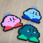 ハンドメイド☆ミニミニアイロンビーズで星のカービィ3人集合
