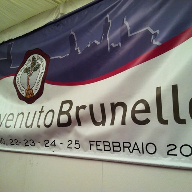 benvenuto Brunello 2013☆ベンヴェヌートブルネッロ