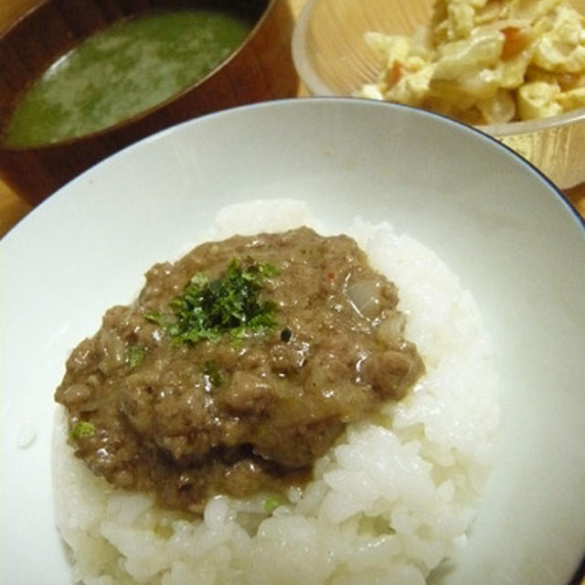 中華風絶品肉味噌丼