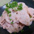 蓮根とたらのこの炒め物