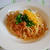 合食荒ほぐし鮭明太風味で作るパスタ