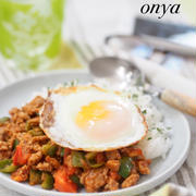 食欲増進系♡暑い日に食べたい！！ひき肉とトマトとなすのスパイシー炒め♡