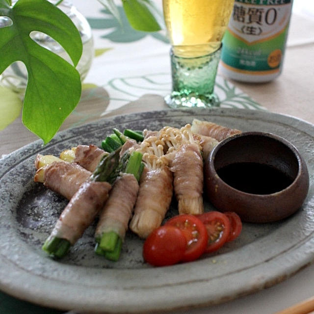 とりあえず巻いちゃえ！の、シンプルな肉巻き