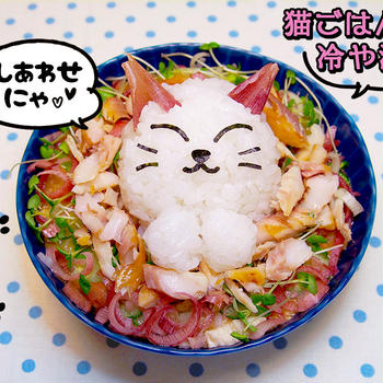 猫ごはんの冷や汁