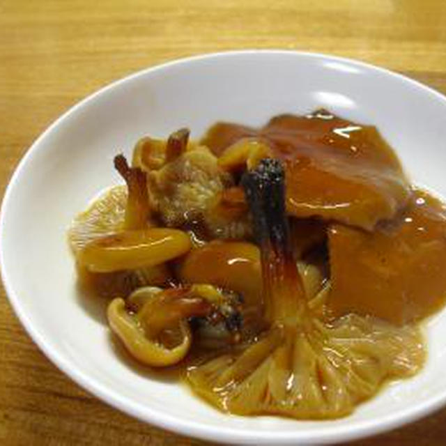天然エノキタケでなめたけ作りました。