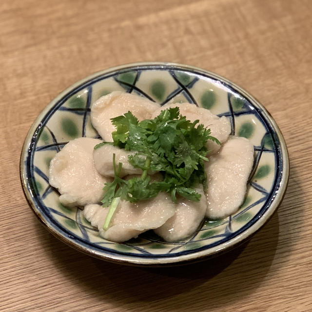 まごわやさしいおひとりごはん〜鶏ささみの水晶鶏