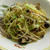 ツナときのこの鱈しょっつる味のパスタ
