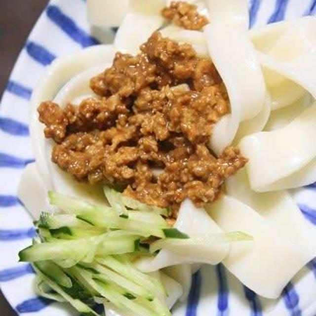 9月20日　　平打ち麺の じゃじゃ麺