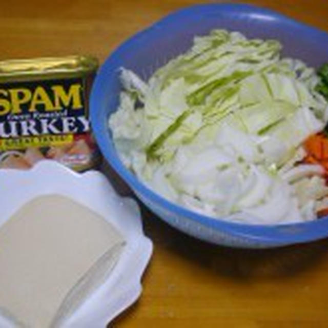 スパム de 豆腐チャンプル