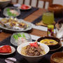 【献立】すき焼きの残りで牛丼と、焼きかぼちゃと、冷やしトマトなどなどの晩ご飯。～買うべきは生姜～
