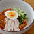茹で鶏とキムチのビビンそうめん