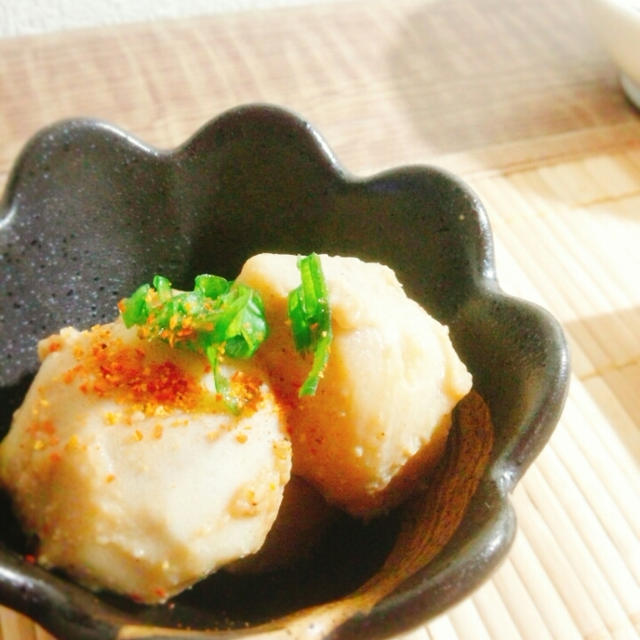 レシピ☆里芋の胡麻味噌煮