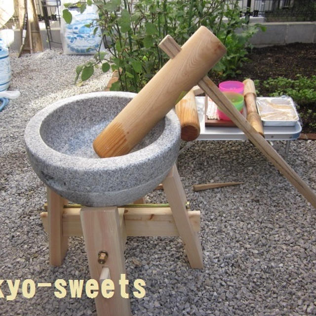 みんなでペッタン☆餅つき