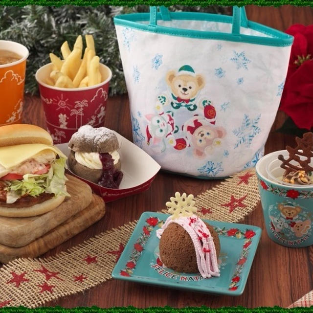 ダッフィー･シェリーメイ･ジェラトーニ☆ディズニークリスマス2014