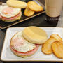 平日でも、朝マック気分で、娘が喜ぶ朝ごはん♪パスコのイングリッシュマフィンで、ハムエッグサンド！