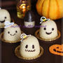 ハロウィン　～ホワイトチョコとかぼちゃのおばけムース～