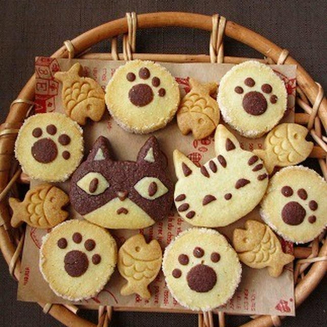 猫ちゃんのクッキー By Nanakoさん レシピブログ 料理ブログのレシピ満載
