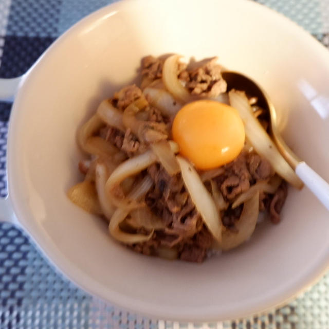 久しぶりにホームラン丼　めんつゆ作り置き