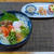 気温でメニューを決めた☆冷やし牛温玉うどん♪☆♪☆♪