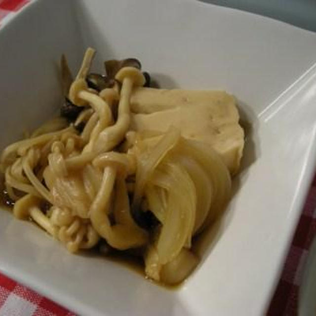 きのこのすき焼き風煮