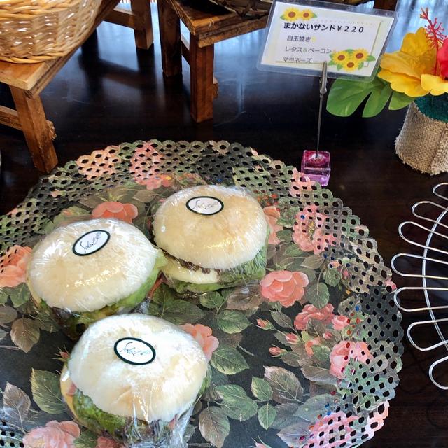 手仕事パン工房ソレイユ まかないサンドと ベーコンポテトサラダ