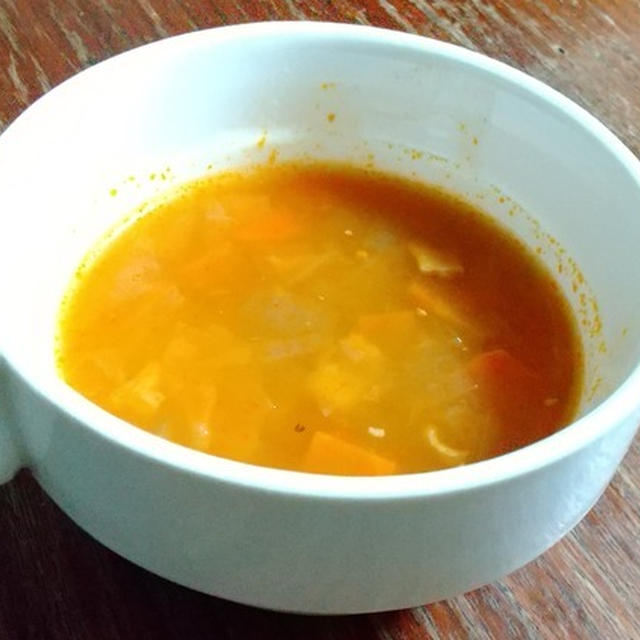 野菜スープ、トマト風味
