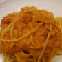 シンプルなトマトクリームパスタ