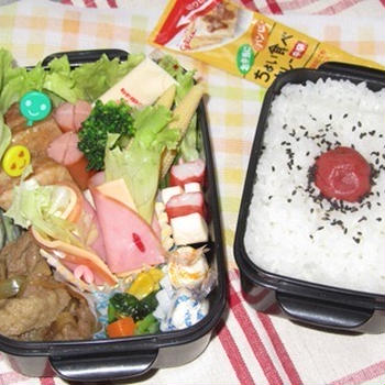 息子のスタミナ弁当