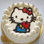 卵１個のキティちゃんケーキ・レシピ