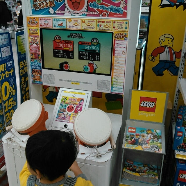 無料プレイ☆太鼓の達人を体験～ラゾーナ川崎