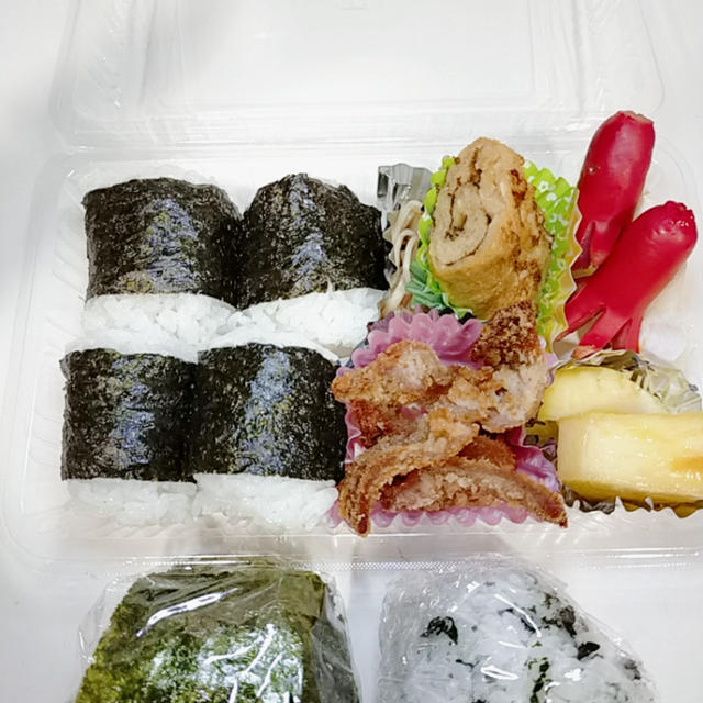 １０月２３日(金)のお弁当　何かと誘惑が増える冬