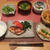 ブリの照焼やキムチ納豆の晩ご飯　と　ブラシの木♪