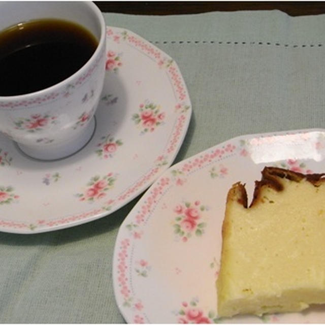 完成！！ホームベカリーでチーズケーキ