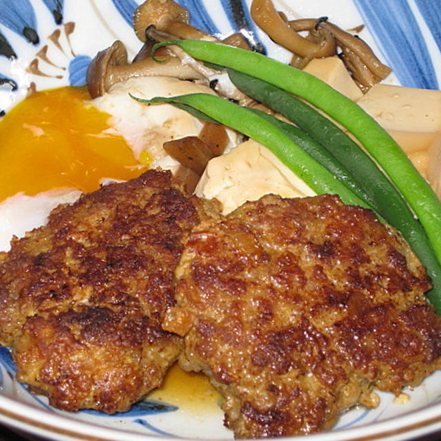 すき焼き風ハンバーグ