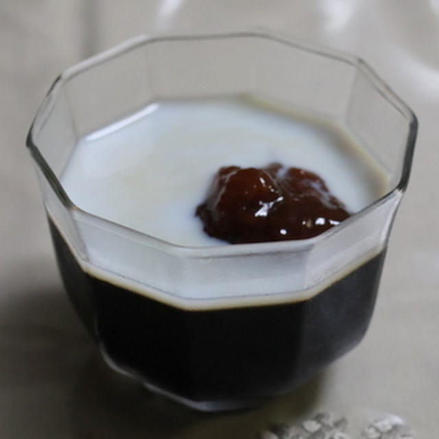 コーヒーゼリー★イチゴのコンポートのせ★★★
