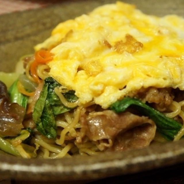 きくらげの中華焼きそば
