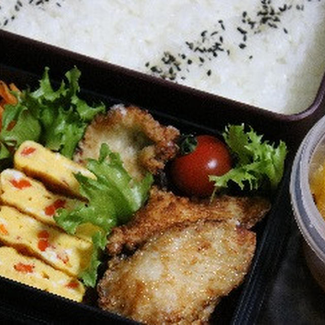 4月24日　　ひらひら鶏唐弁当