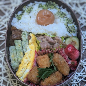 暑いと寒いで冷房、暖房？～夫のお弁当264