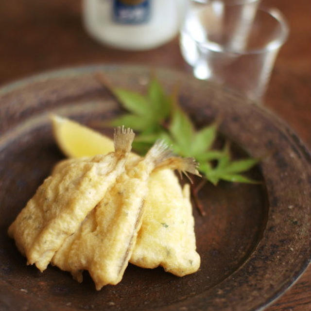 白身魚チーズカレー天麩羅。