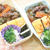 最後のお米でお弁当を使った昨日のお弁当(^^)もち麦でかさ増し！